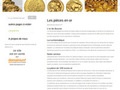 les pieces en or