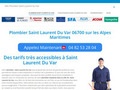 Un professionnel de la plomberie