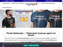 Picole Nationale Vêtements Humour Apéro et alcool 