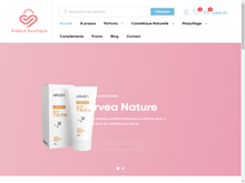 Boutique de vente en ligne de produits cosmétiques naturels Arvea