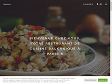 Restaurant Paris 8 : cuisine des Balkans | Chez-Vous