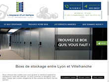 Boxs de stockage entre Lyon et Villefranche