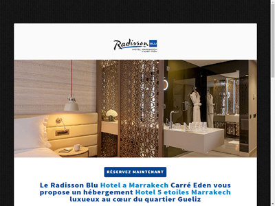 Hotel 5 etoiles Marrakech