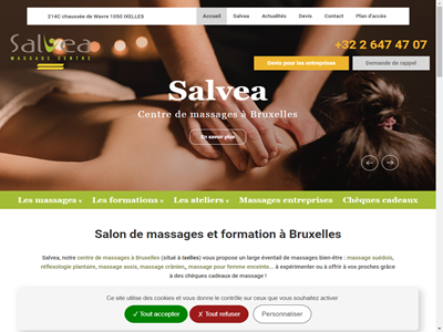 Formation massage dos Belgique