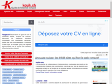 Kouik.ch: vos annonces gratuites en Suisse