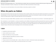 Ton guide de Paris sportifs au Gabon