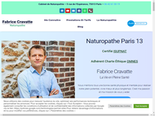 Fabrice Cravatte, naturopathe présent sur Paris
