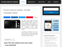 Guide d’achat des meilleures modèles de four micro-ondes 