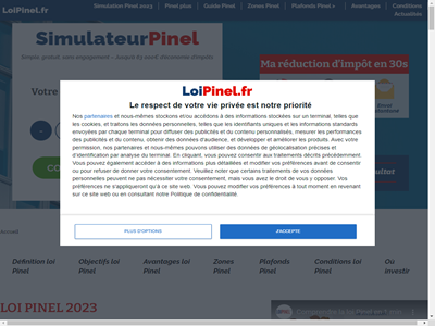 Loi Pinel - Site d'information