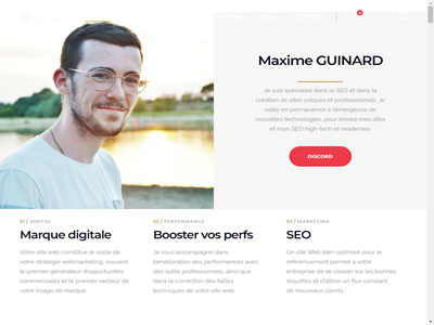 Consultant SEO & Développeur Web | Maxime GUINARD