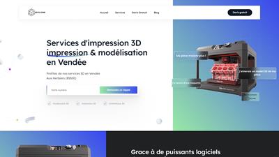 Impression 3D en Vendée