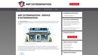 ABP Extermination, votre expert en gestion des parasites à Montréal