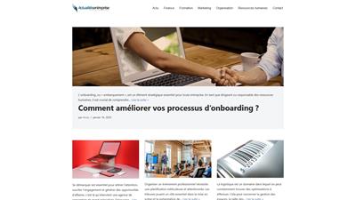 Actualités entreprise