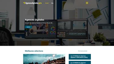 Annuaire des Agences Digitales en France ville par ville