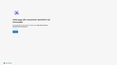 Mécanicien à domicile