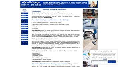 Entreprise Alpha, conciergerie et nettoyage