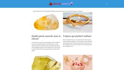 Boutique lithothérapie en ligne