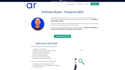 Consultant SEO à Paris - Anthony Russo