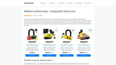 Meilleur antivol moto : comparatif, tests et avis