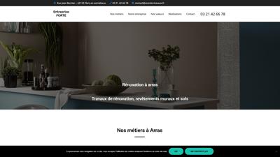 Rénovation à Arras