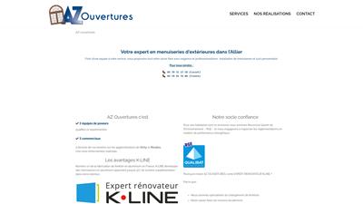 Présentation des services az ouvertures