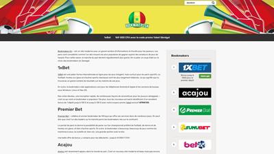 Bookmakers du Sénégal