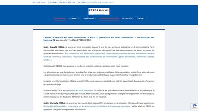 Avocat bail habitation bail commercial Paris 8