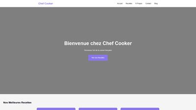 Chef Cooker : Mes recettes de cuisine, commentées et notées !