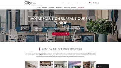 City Desk : bureau design tunisie