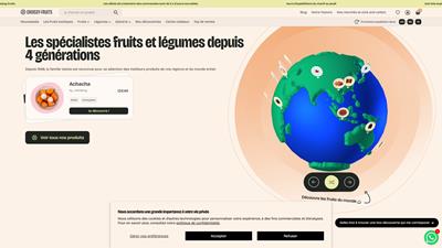 Livraison fruits et légumes Yvelines - Croissy Fruits
