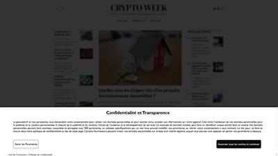 Crypto Week, guide d'information sur les monnaies cryptographiques