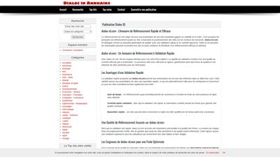Annuaire automatique de référencement 