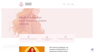 Test d'accessoires de maternité, Fashion Maman 