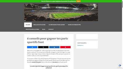 Gagner aux paris sportif