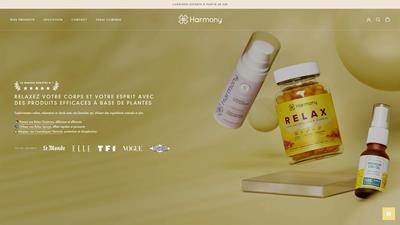 Harmony, boutique de produits au CBD