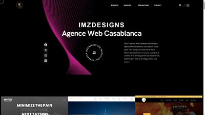 Agence Web Casablanca - imzdesigns