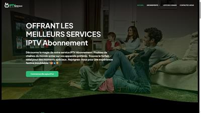 IPTV Abonnement avec Test gratuit