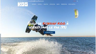 École KGG de Kitesurf dans le Var