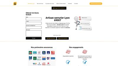 Serrurier dans le Grand Lyon