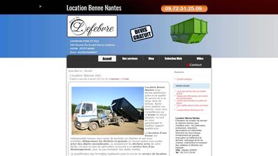 Location benne 44