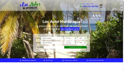 location de voiture aeroport lamentin martinique