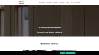 ENTREPRISE DE MENUISERIE À AMIENS