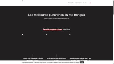 Punchline rap français