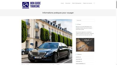 Votre guide d’informations pratiques pour voyager