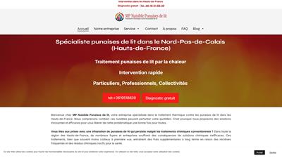 MP Nuisible Punaises de lit - Intervention : Hauts-de-France