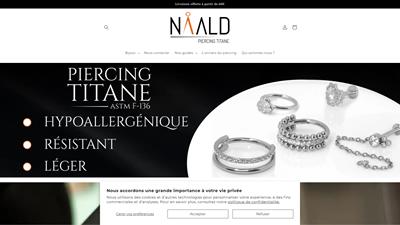 Piercings en titane ASTM F-136 - Naald