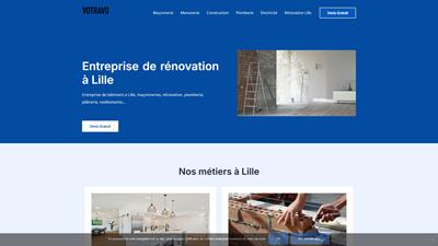Entreprise de bâtiment à Lille