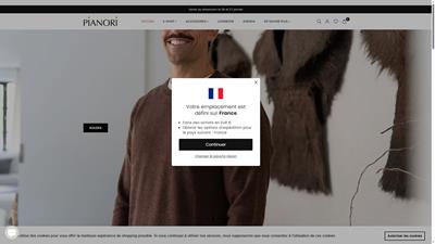 Pianori : vetement haut de gamme