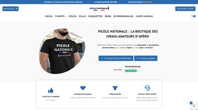 Picole Nationale Vêtements Humour Apéro et alcool 