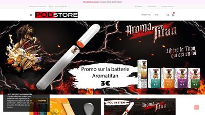 Podstore.fr : La Marketplace Incontournable pour les Amateurs de Epod Vuse.